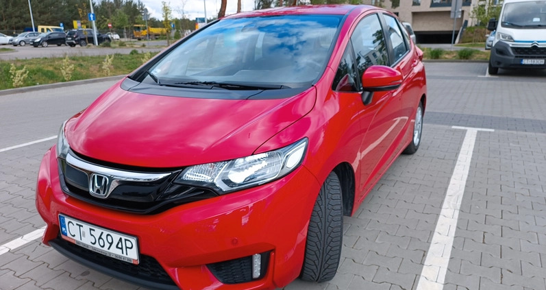 Honda Jazz cena 54500 przebieg: 72200, rok produkcji 2017 z Toruń małe 172